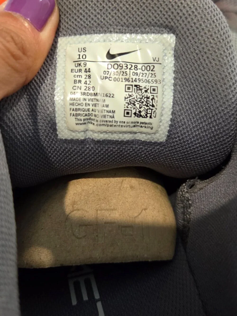 Nike Metcon 8 Shoes | Smoke Grey Gum | Men's size 10